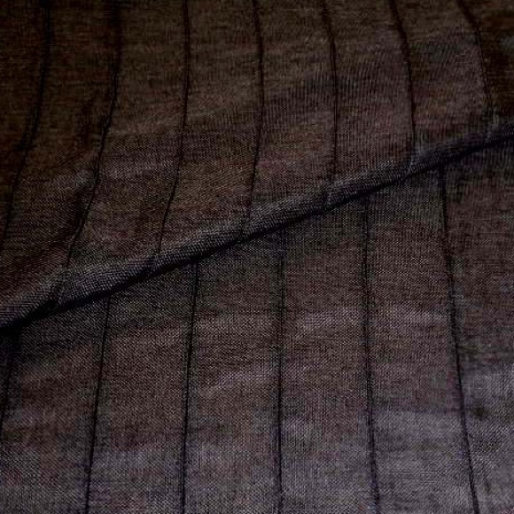 Menswear sophisticated Zante Color Charcoal Fabric - Picture 1 of 3